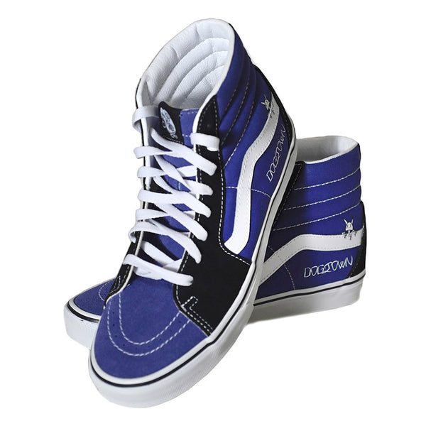  特価ブログのポータルサイト Vans x Dogtown Violet Suicidal X Dogtown – Shoe Sk8-Hi Blue スケートボード
