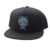 Dogtown Blue Cross Patch Snapback Hat