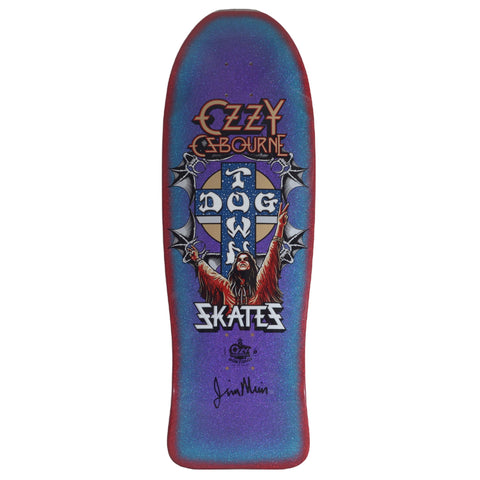 Limited Dogtown Ozzy Osbourne Deck - 10.125" x 30.325" - Purple Flake / Blue Flake / Red Flake Fade