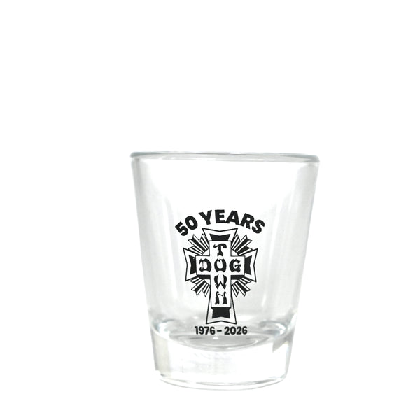 Dogtown '50 Years' Shot Glass 2oz