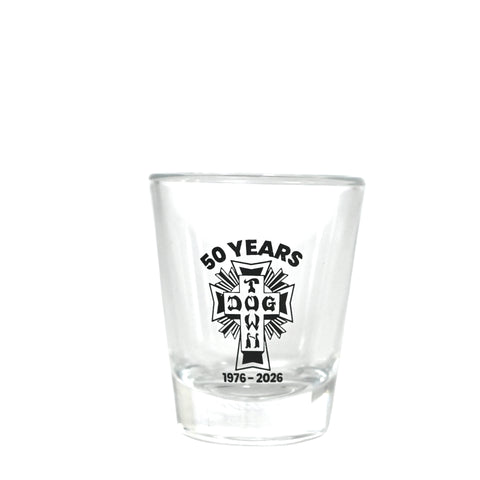 Dogtown '50 Years' Shot Glass 2oz