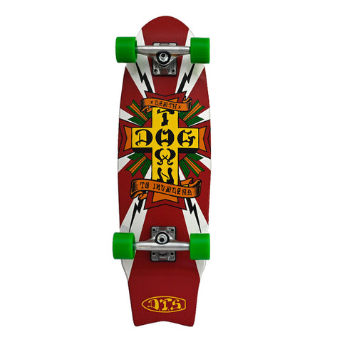 Dogtown Death To Invaders Mini Cruiser Complete  8.5" x 28.75"