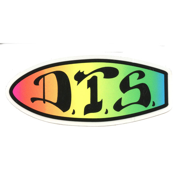 Dogtown DTS Neon 70s Sticker