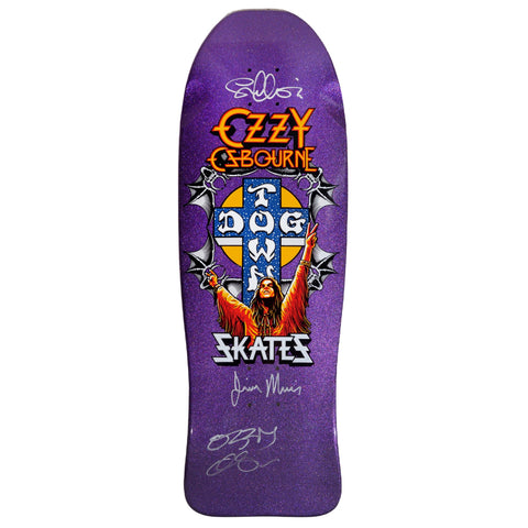 Signed Limited Dogtown Ozzy Osbourne Deck - 10.125" x 30.325" - Purple Flake