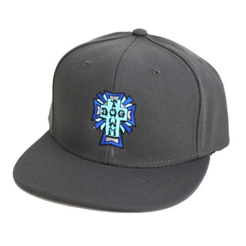 Dogtown Cross Logo Color Snapback Hat