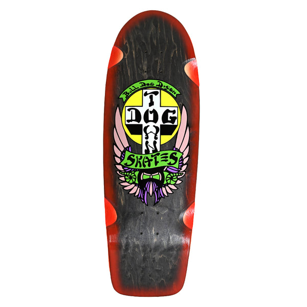 Dogtown Bull Dog OG 70s Rider Red Fade Assorted Stain Deck - 10.077" x 30.360"