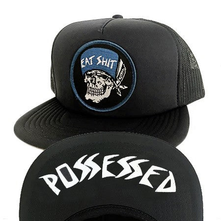 Suicidal Skates Eat Shit Patch / Possessed Flip Mesh Hat