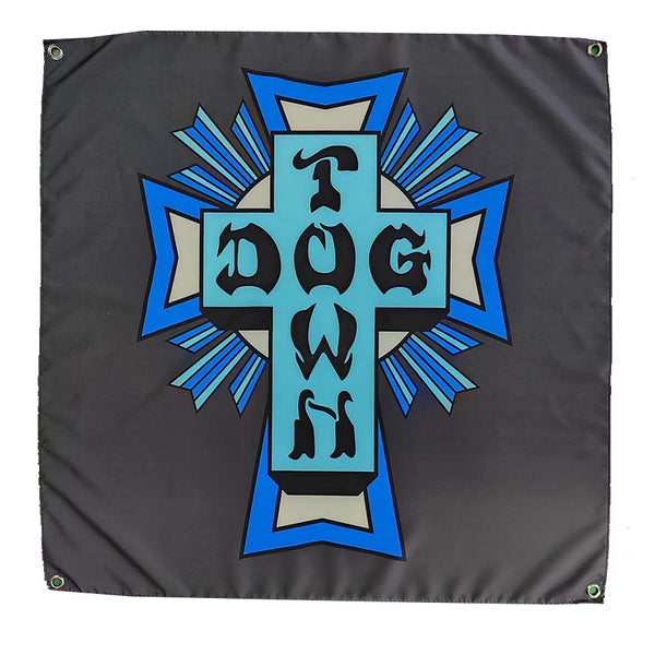 Dogtown Cross Logo Flag - 34" x 34"