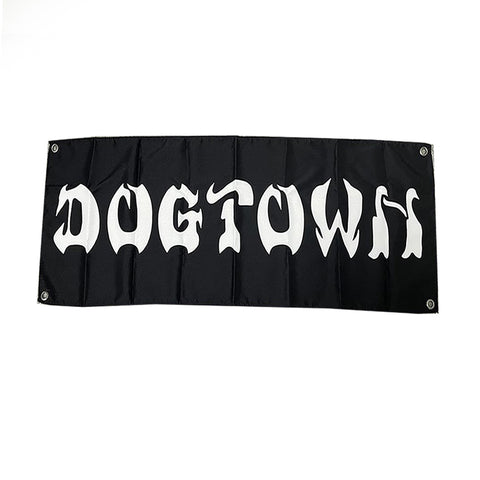 Dogtown Bar Logo Flag - 46" x 15"