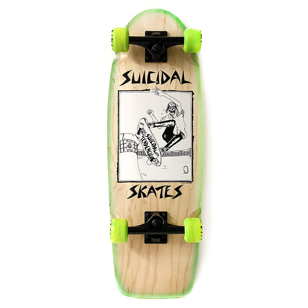 Suicidal Skates Pool Skater 70s Classic Premium Complete 10" x 30" (Made in USA)