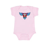 Dogtown Wings 70s Infant Onesie