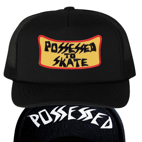 Suicidal Skates Possessed to Skate Patch Flip Mesh Hat