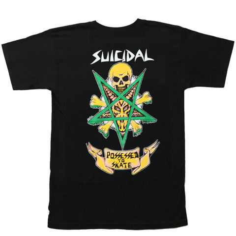 Suicidal Skates Possessed To Skate 80s Back Graphic T-Shirt