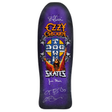 Signed Limited Dogtown Ozzy Osbourne Deck - 10.125" x 30.325" - Purple Flake / Black Fade