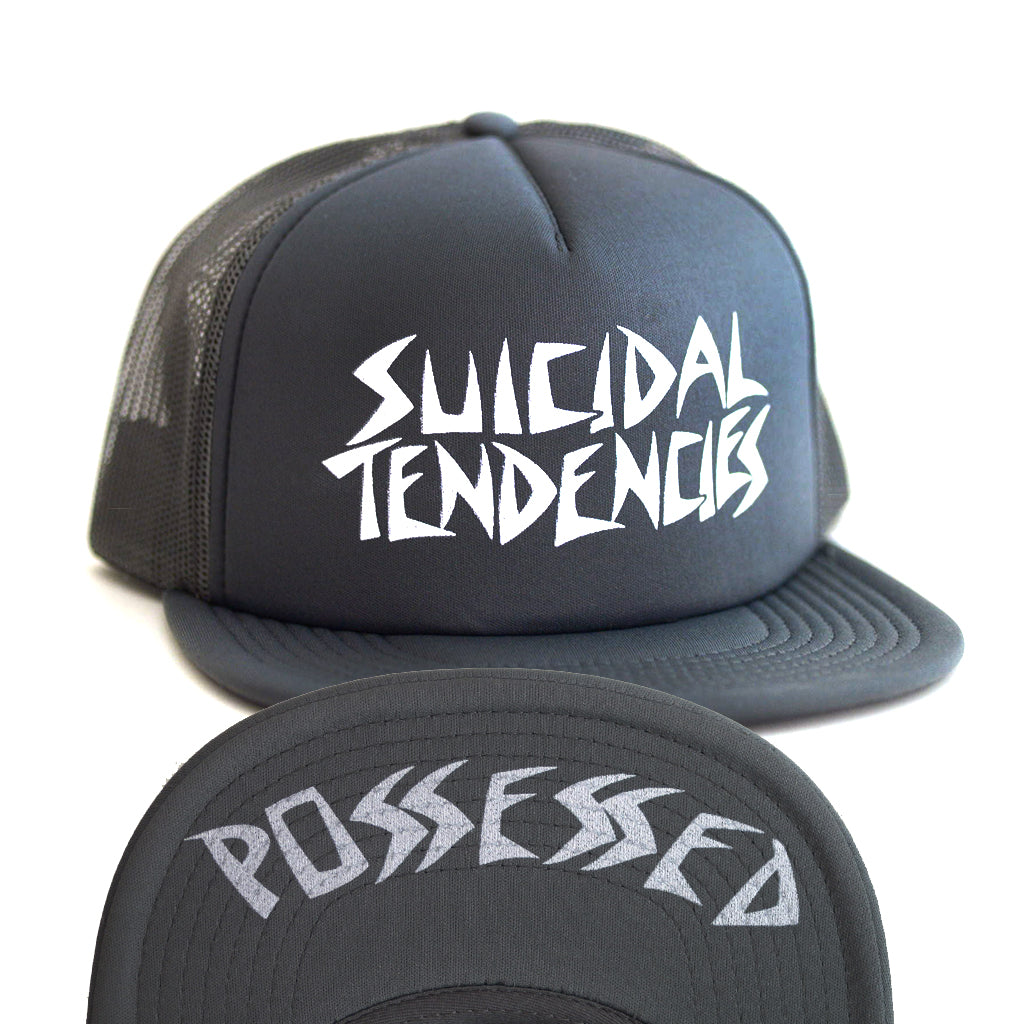 Suicidal Tendencies ST OG / Possessed Flip Mesh Hat Suicidal Tendencies ST OG / Possessed Flip Mesh Hat