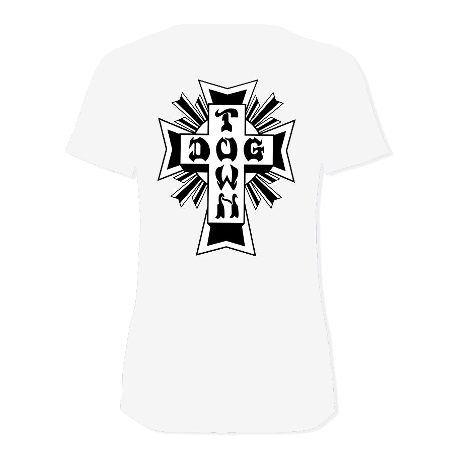 最新な T-Shirt Jersey Fine Women's Logo Cross Dogtown – X Dogtown スケートボード