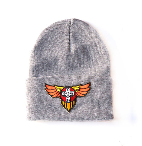 Dogtown Wings Patch OG 70s Beanie