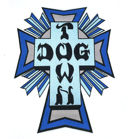 Dogtown Cross Logo Color Large Patch 10" x 8"