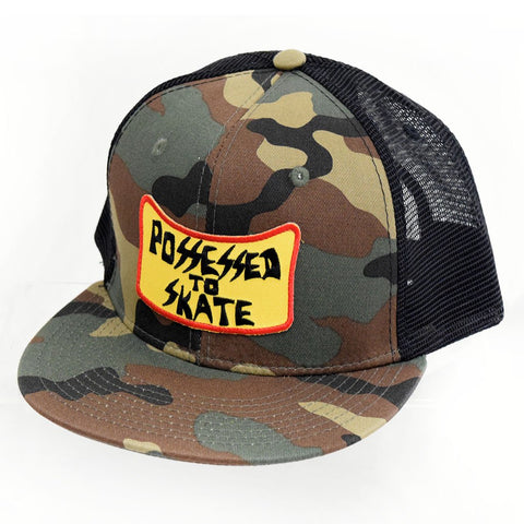 Suicidal Skates Possessed to Skate Patch Mesh Hat