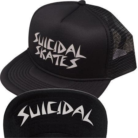 SUICIDAL TENDENCIES Suicidal Skates Logo メッシュキャップ Suicidal Skates Logo Mesh Flip Hat – Dogtown X Suicidal