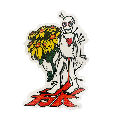Dogtown Bryce Kanights 'Flower Guy 1' 90s Sticker
