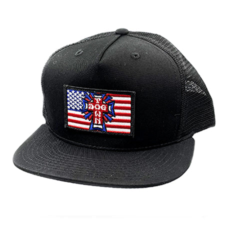 最も信頼できる Mesh Patch Flag Dogtown Hat Suicidal X Dogtown – 帽子