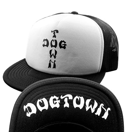 Dogtown Cross Letters Flip Mesh Hat