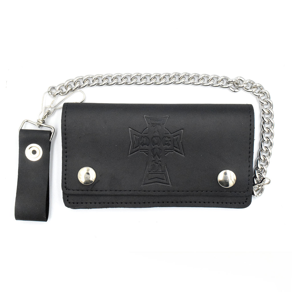 Dogtown Vintage Cross Large Leather Chain Wallet – Dogtown X Suicidal