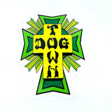 Dogtown 80s Cross Logo Sticker