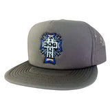 Dogtown Blue Cross Patch Mesh Hat