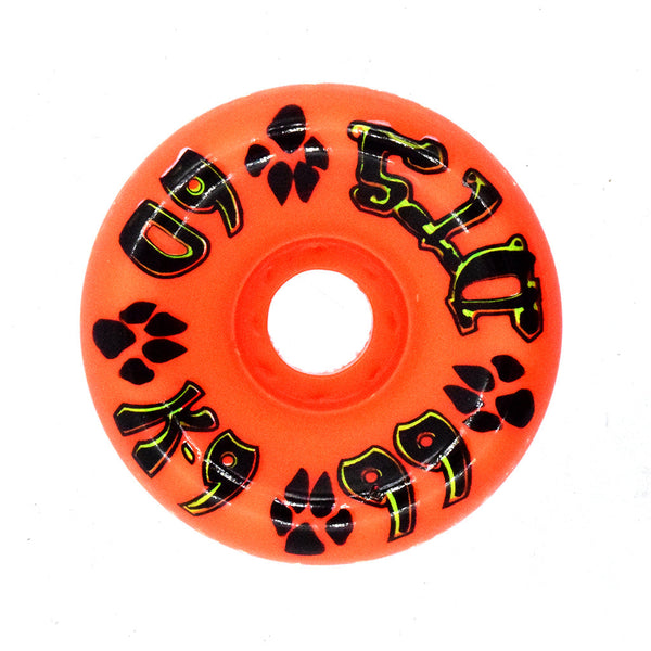 K-9 80s Wheels - 60mm x 99a - Orange (Set of 4)