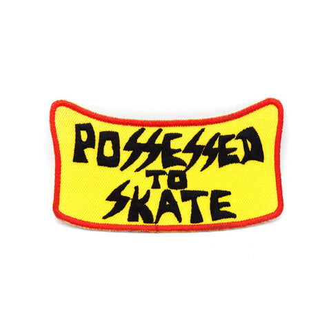 Suicidal Skates Possessed to Skate Patch 2" x 3.5"