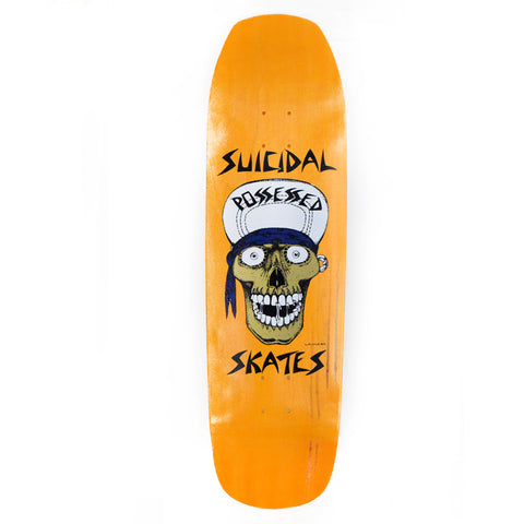Suicidal Skates Punk Skull Deck 9.125" x 32.45