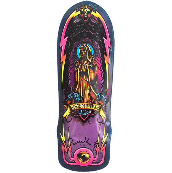 Limited Edition - Dogtown Jesse Martinez Guadalupe Handshake. Lavender Flake With Blue Flake Fade and a Dusting Of Highlight Colors Deck