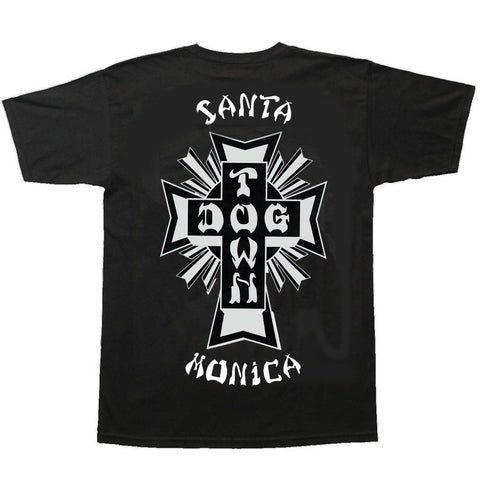 Dogtown Santa Monica Cross Logo T-Shirt